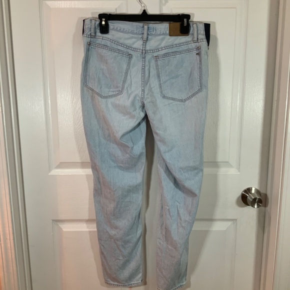 Madewell Maternity Boyfriend Distressed Jeans Size 27 - Picture 5 of 7
